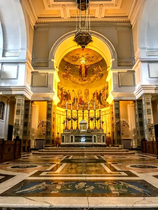 Interior of the Cathedral of Christ the King, Mullingar